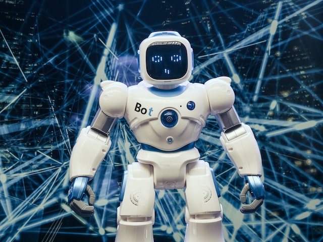 A robot, an AI (Artificial Intelligence) chatgpt