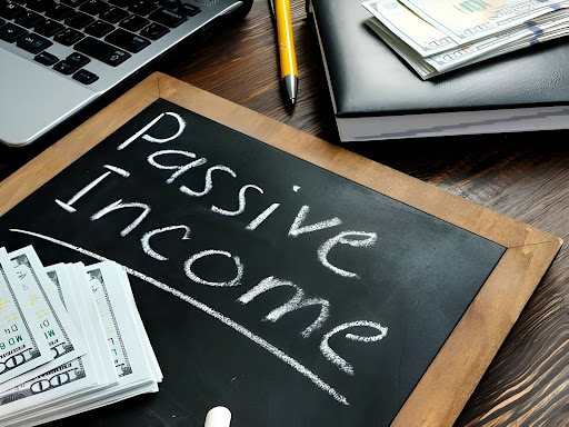 A photo showing passive income for retirement
