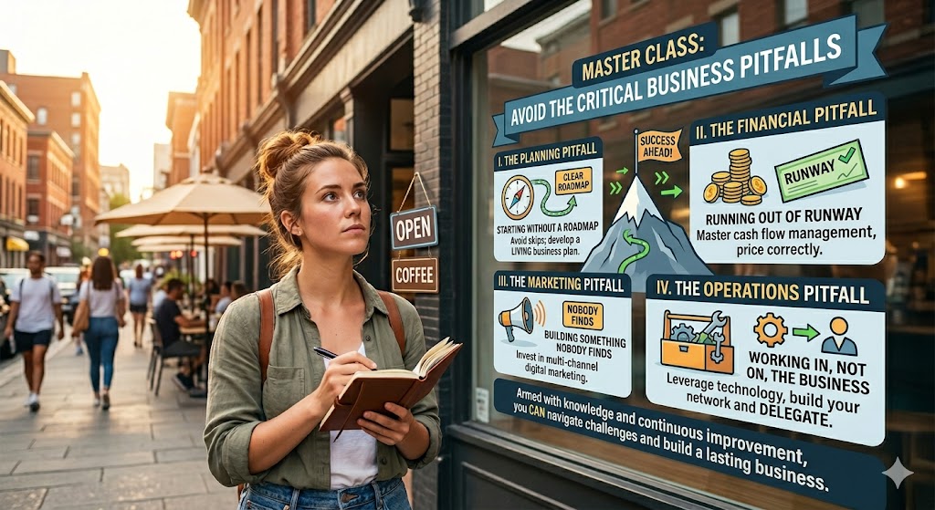 How New Entrepreneurs Can Avoid Major Small Business Pitfalls