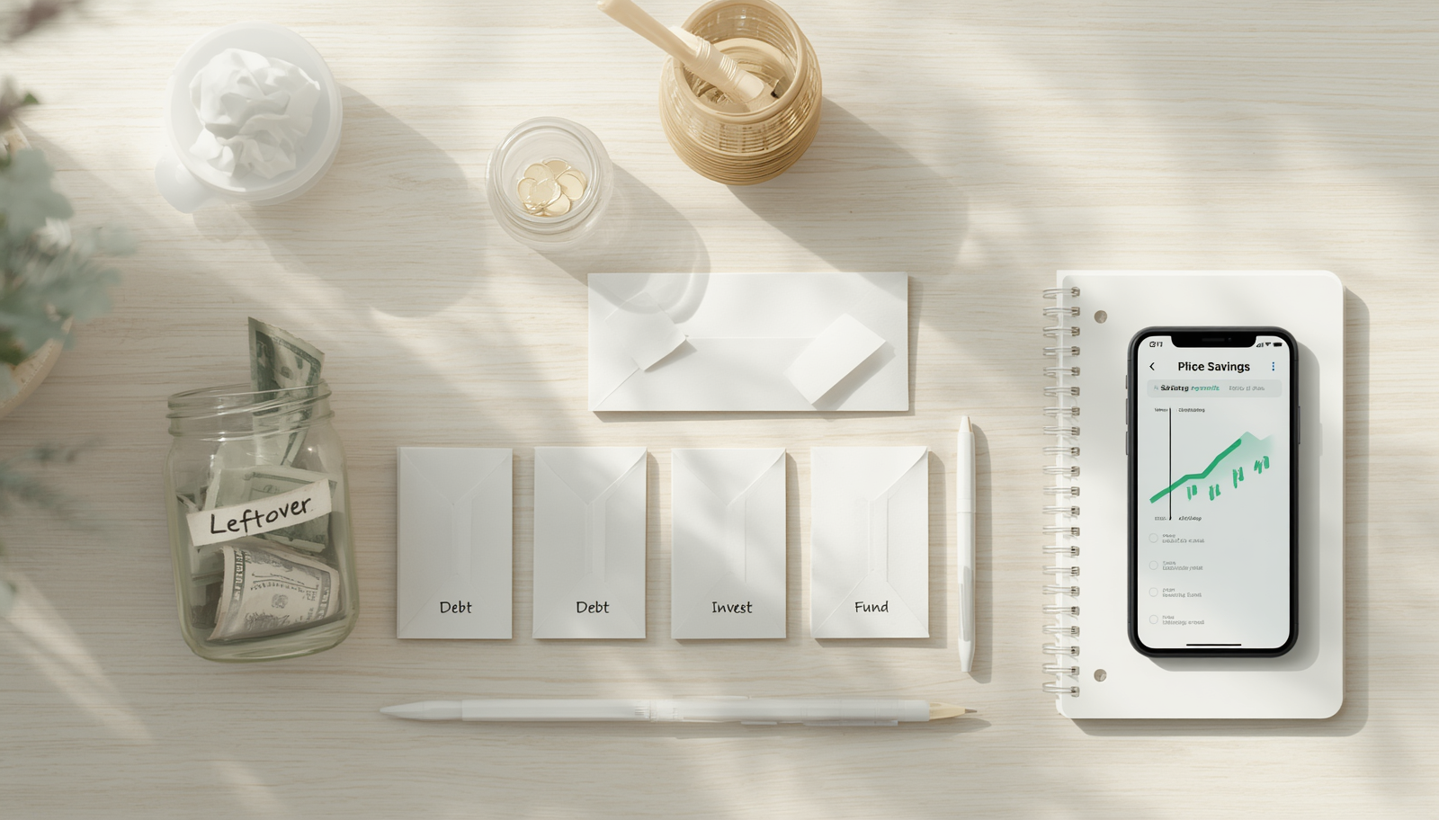 What to Do With Leftover Money at the End of the Month (The Smart 6-Step Order)